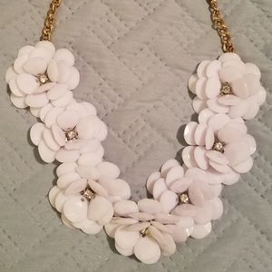 White flower necklace
